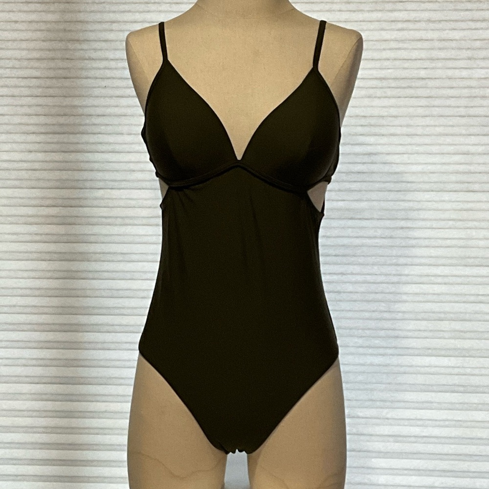 Cupshe Olive Green One Piece Swimsuit